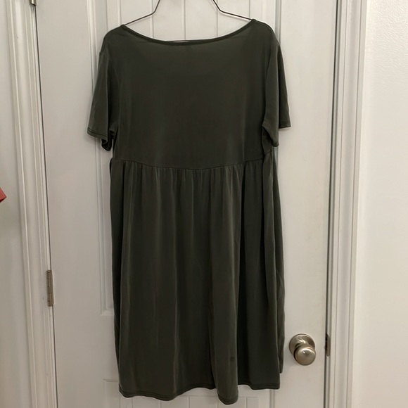 My Story Olive Green Dress - Picture 2 of 4